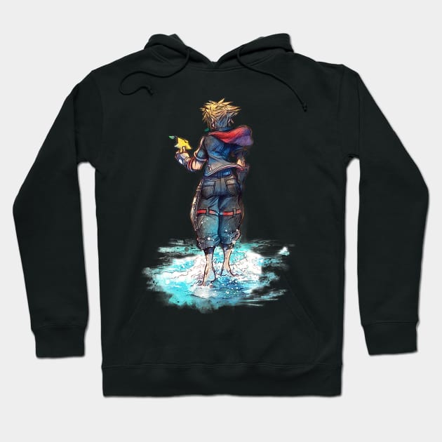 kingdom hearts 3 sora Hoodie by Darknessfell